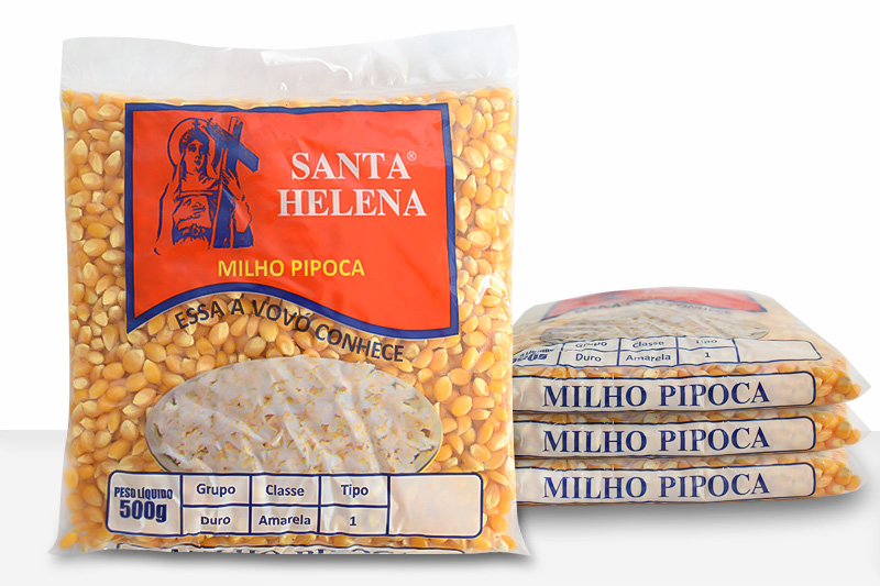 Milho de Pipoca | Farinha Santa Helena